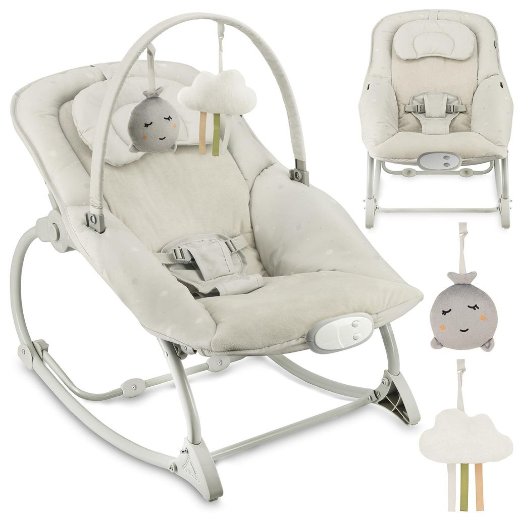 MoMi LAPIS – Elektrische Babywippe mit Musikmodul (8 Produktbild 