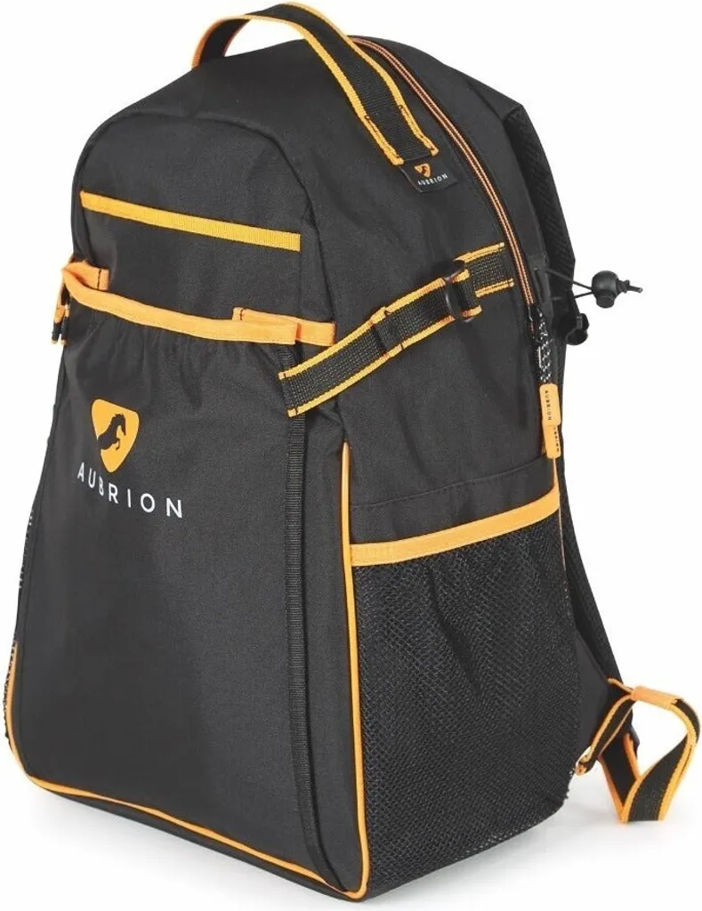 Zaino Aubrion ER263 Black - Stile e Funzionalità per il Cavaliere Moderno