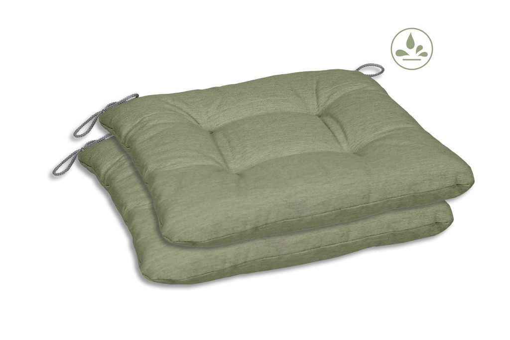 GO-DE Textil, Sitzkissen Carina, 2er Set, Farbe: hellgruen, Produktbild 