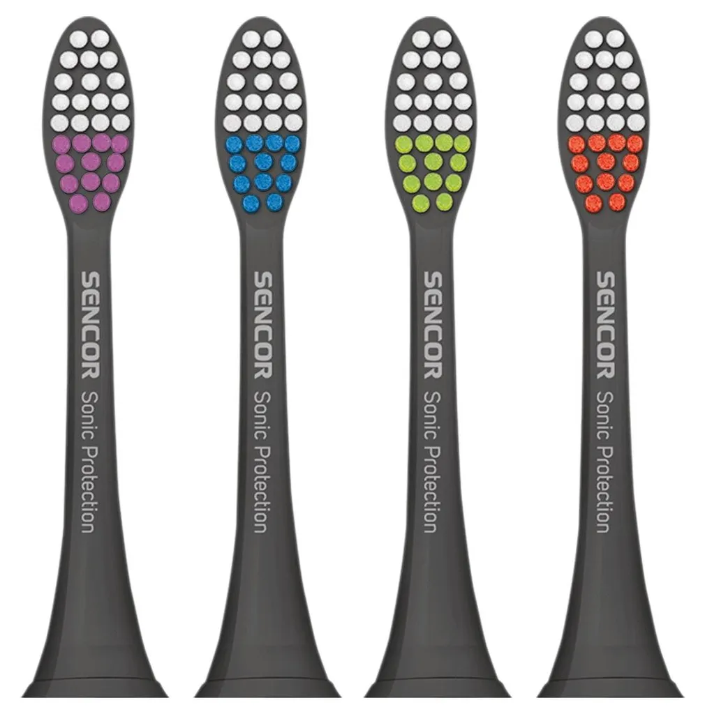 Brossettes Sencor SOX 002 soniques performantes - 4 têtes de rechange