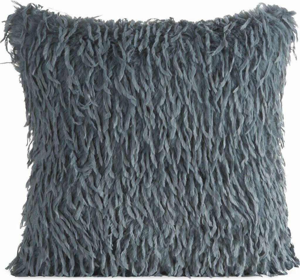 EUROFIRANY | Kissenbezüge - ADORE 45x45 cm - Marineblau - Stylisch - Kuscheliges Design