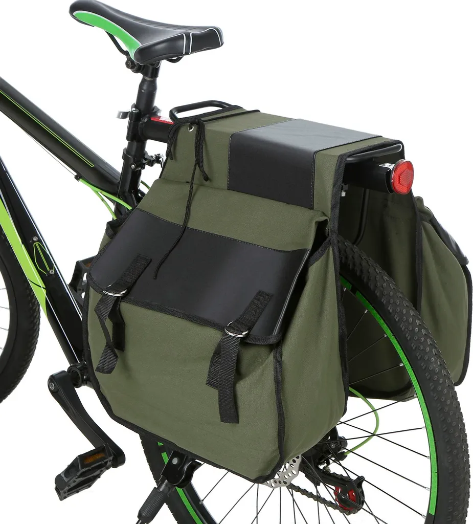 Sacoche de coffre de vélo double compartiment idéale pour le cyclisme