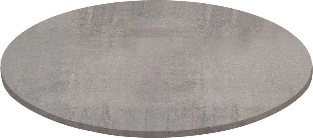 Milani Home Piano Tavolo 70cm Effetto Cemento per Business Locali