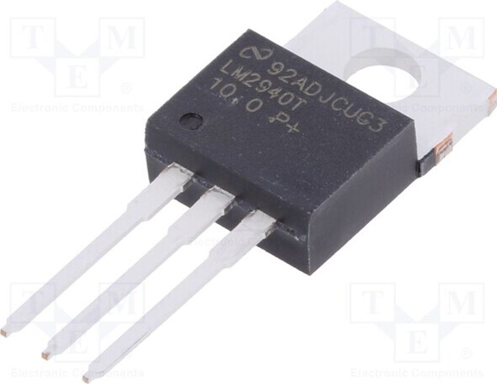 1x IC: Spannungsstabilisator ,geregelt(nein) 10V 1A -3 LM2940T-10.0/NOPB Ungerege