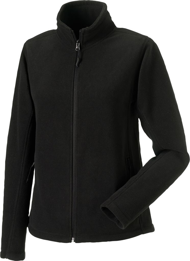 Russell Colours Damen Outdoor Fleece-Jacke BC574 (M) (Schwarz)