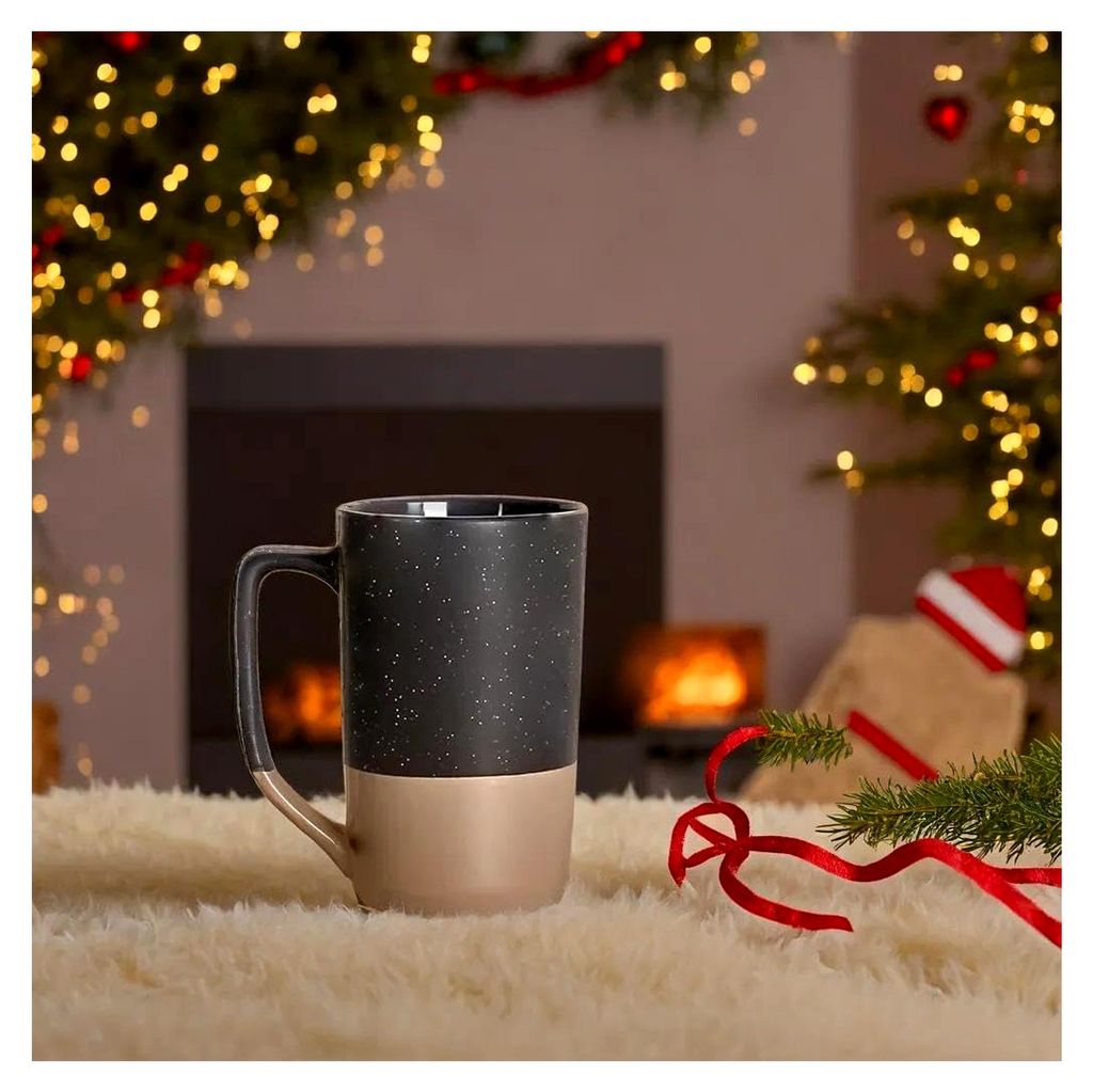 Große Keramiktasse, 16oz Becher, klassische Kaffeetasse mit Griff, Geschenke für Männer, Cappuccino Tasse, XXL Tasse für Büro und Zuhause