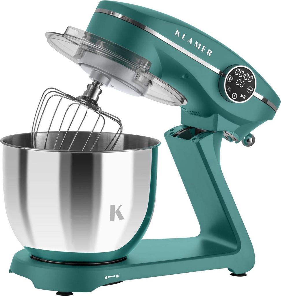 KLAMER Küchenmaschine 1800W, Knetmaschine mit 6 Liter Produktbild 