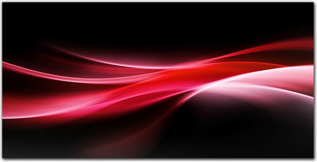 Coloray Bild aus Acryl 120 cm x 60 cm - Gehärtetes Acryl Acrylblock mit Bild Wohnzimmer Küche Dekoration Wanddekoration - Wellen