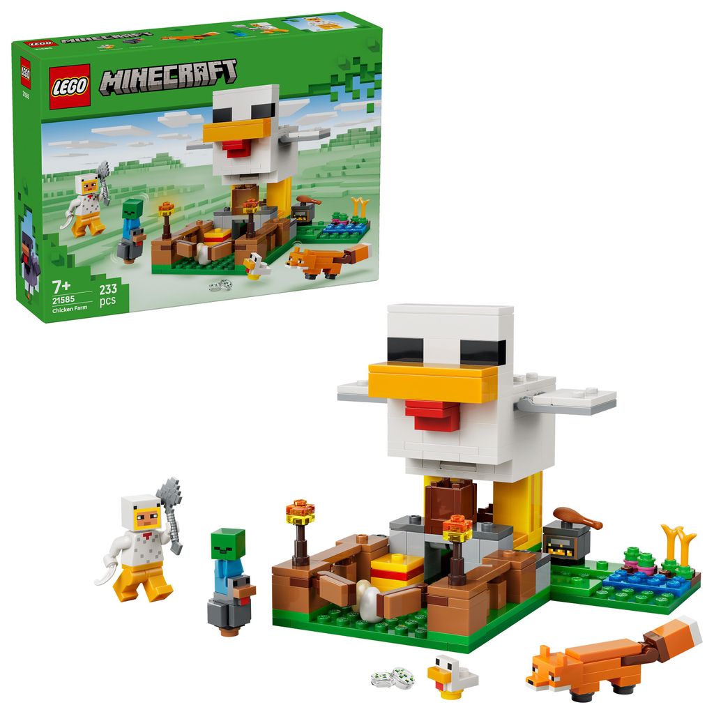 LEGO Minecraft Ferme de poules 21585 Image du produit 