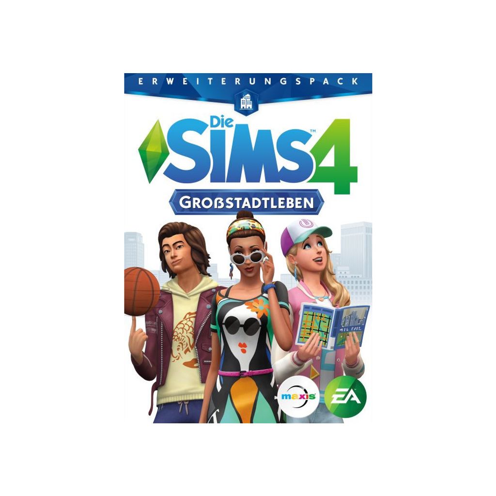 Die Sims 4 - Großstadtleben  (Add-On) - CD-ROM DVDBox Produktbild 
