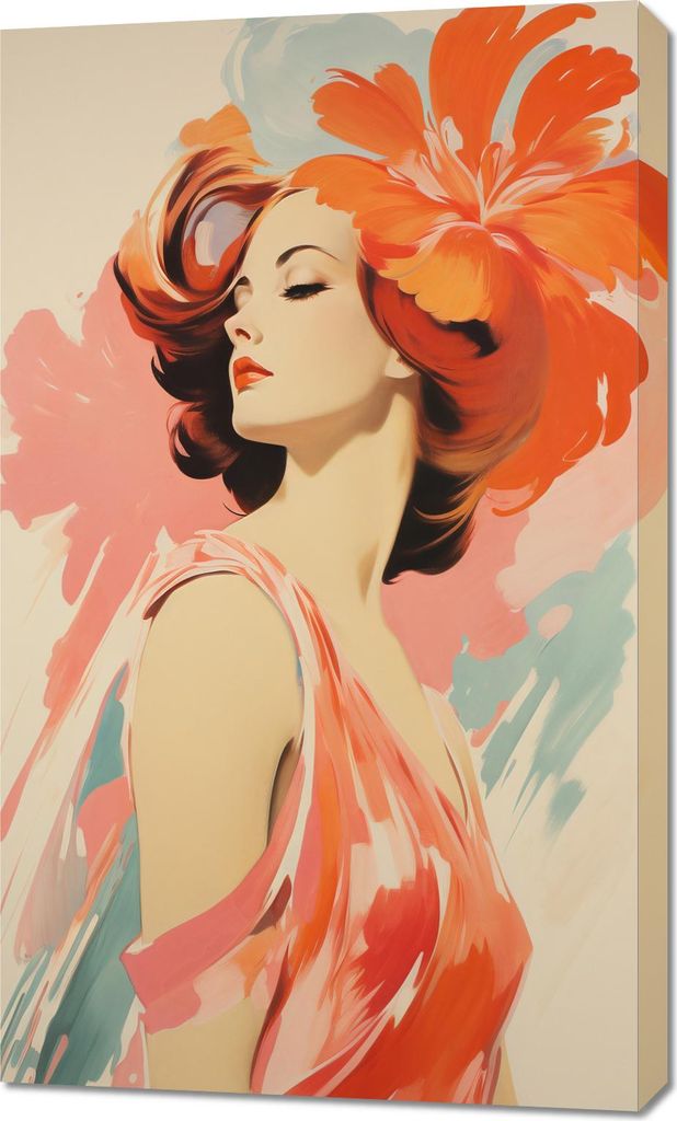 Bild 60x100cm Blumenmelodie