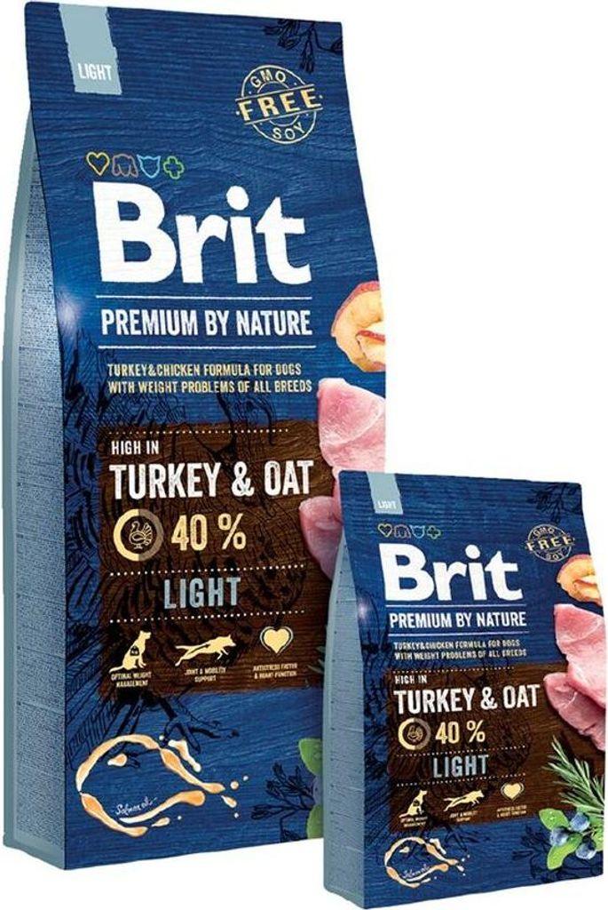 Granulo pre psov Brit Premium di Nature Light 15 kg Immagine del prodotto 