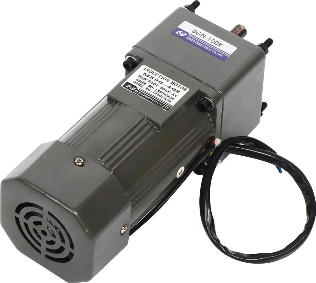 Moteur réducteur 90W à couple élevé et contrôle de vitesse fluide