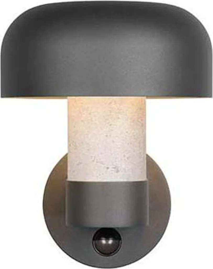 Applique Esterno Antracite Facile Montaggio: Alluminio e Sensore