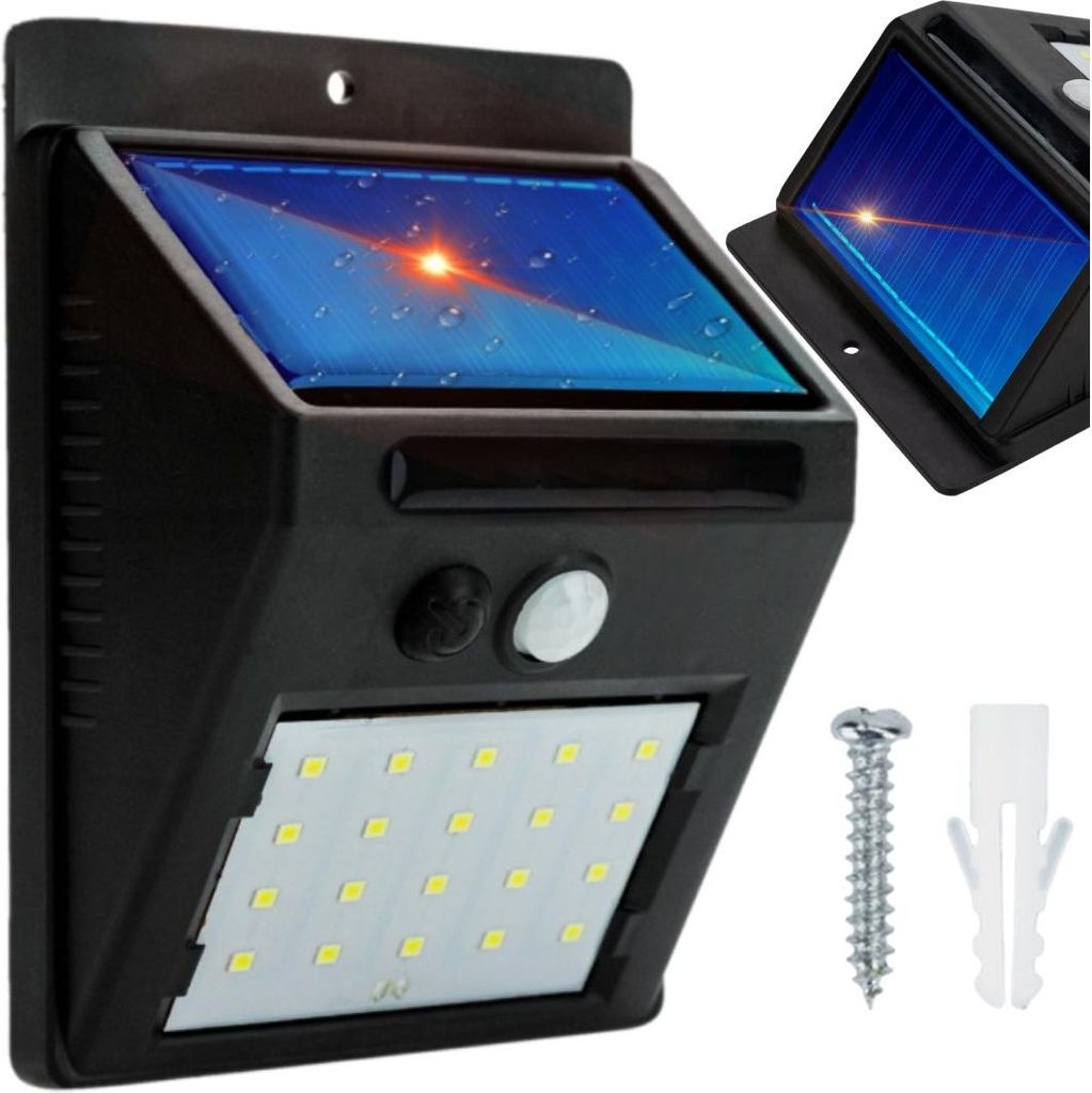 Solarlampe Mit Dämmerungssensor Lampe Produktbild 