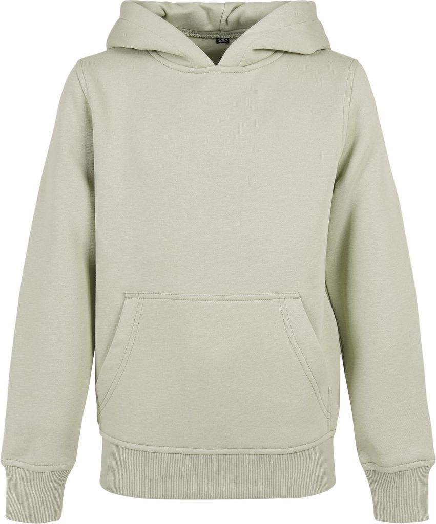 Build Your Brand Kinder Kapuzenpullover RW7635 (164) (weicher Salbei)
