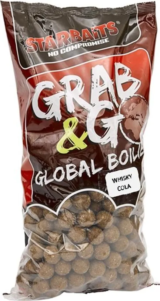 Bouillettes 24mm Starbaits G&G Global Whisky Cola contre Indésirables