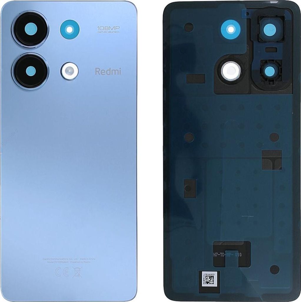 Funda trasera NFC para Xiaomi Redmi Note 13 - Azul