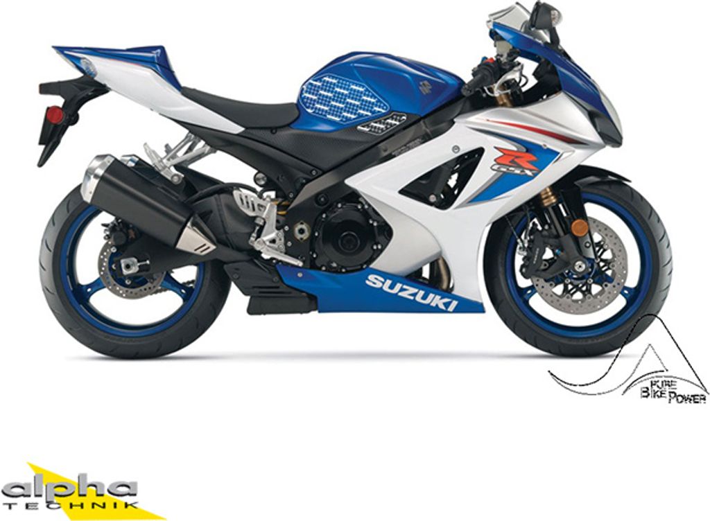 Stompgrip klar, Suzuki GSXR1000, 2007-08 GSX-R1000 WVCL