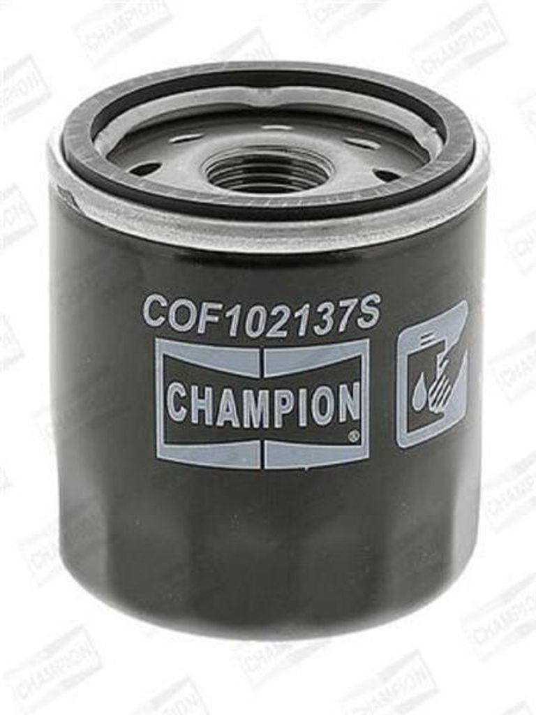 Ölfilter CHAMPION COF102137S Anschraubfilter für RENAULT Clio III Schrägheck (BR0/1, CR0/1) TWINGO II (CN0) CLIO II (BB0/1/2, CB0/1/2) TWINGO I ...