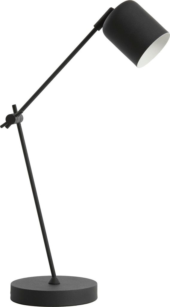 Light & Living - tischlampe - Rijeka - schwarz - metall - schreibtischlampe - G9 - 1890512