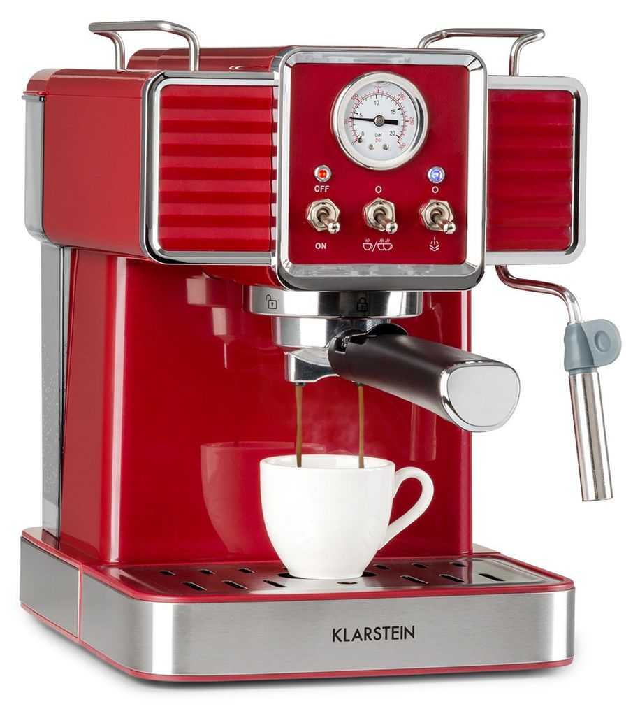 Klarstein Gusto Classico, pákový kávovar, 1350 W, 20 bar, Obrázok produktu 