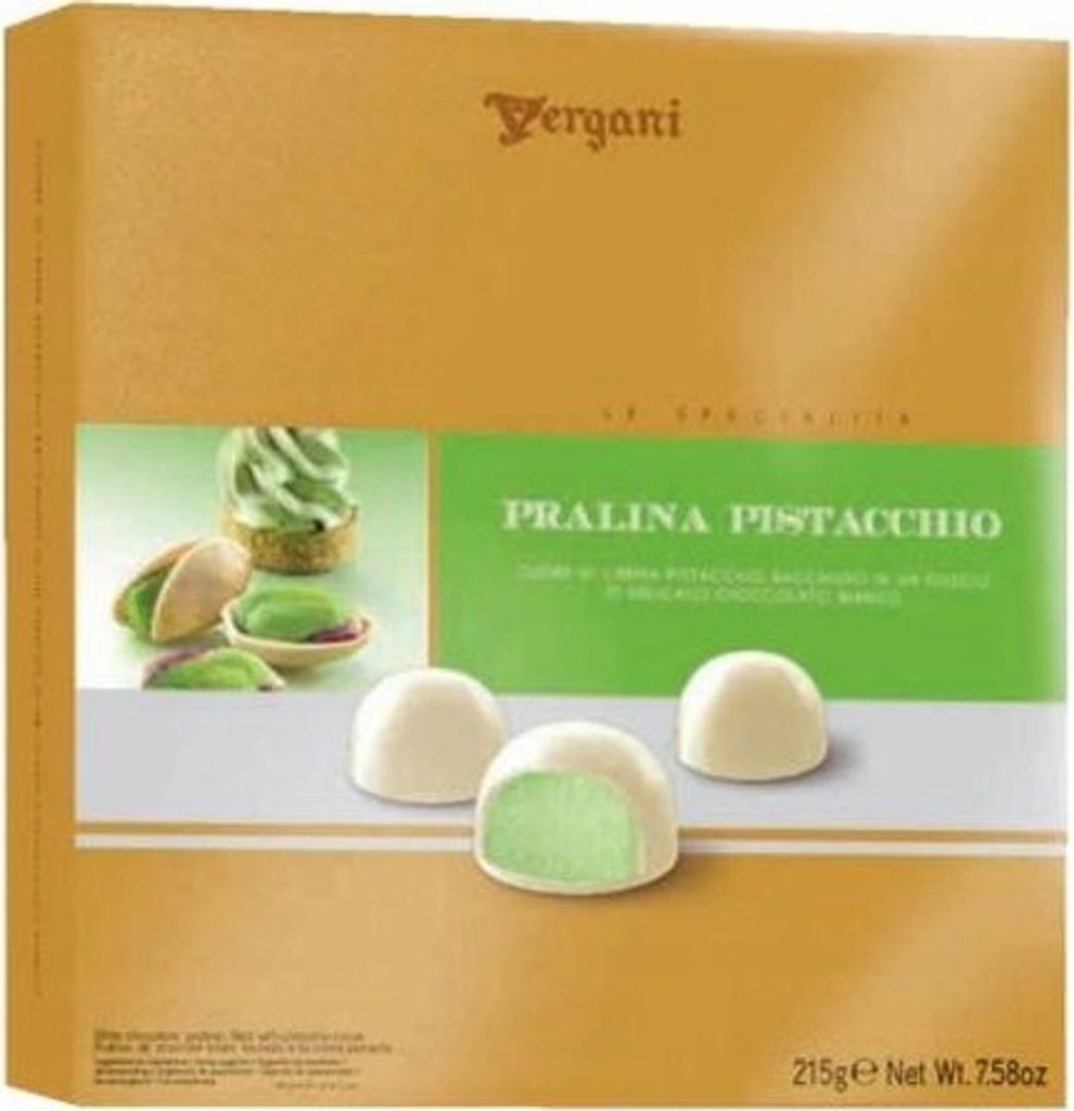 Schachtel Pistacchio Pralinen 215g - Vergani
