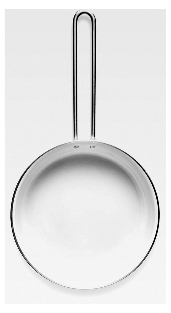 Eva Trio | White Line Sauteuse 24 cm mit keramischer Slip-Let -Antihaftbeschichtung | Ideal zum schnellen Braten und Sautieren | Weiß