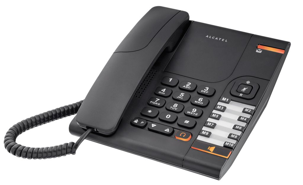 Telefono con filo nero Alcatel TEMPORIS380NOIR Immagine del prodotto 