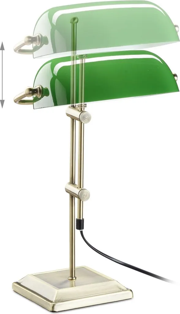 Lampada da banchiere verde - 8