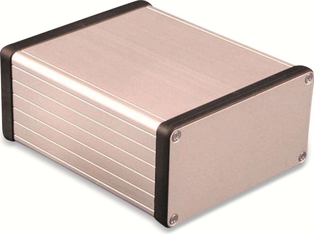 Obudowa aluminiowa HAMMOND 1455N1201, aluminium wytłaczane, Zdjęcie produktu 