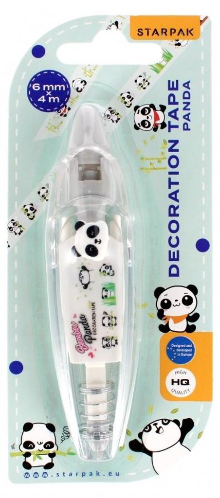 Dekorband 6 mm x 4 m Panda – STARPAK
