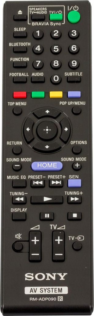 Sony 149194011, Audio, Naciśnij przyciski, Czarny Zdjęcie produktu 