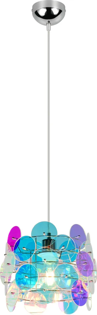 Lampe à suspendre multicolore IRIDE pour intérieur moderne 25x150 cm