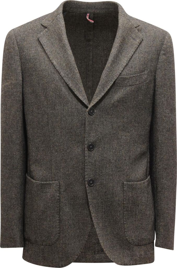 L9589 Santaniello Mann Wollmischung Jacke Tropfen 7
