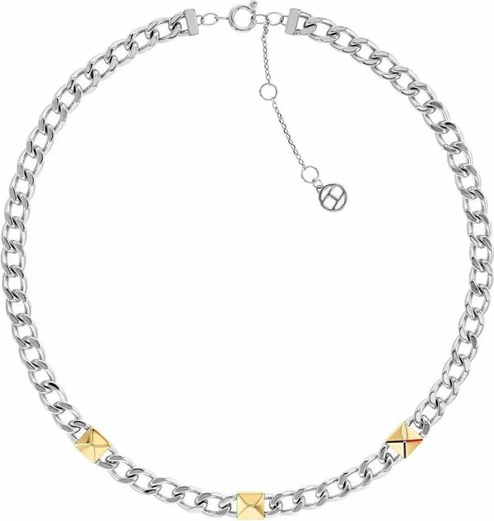 Collana Donna Tommy Hilfiger 2780912 Gianna Bicolore in Acciaio