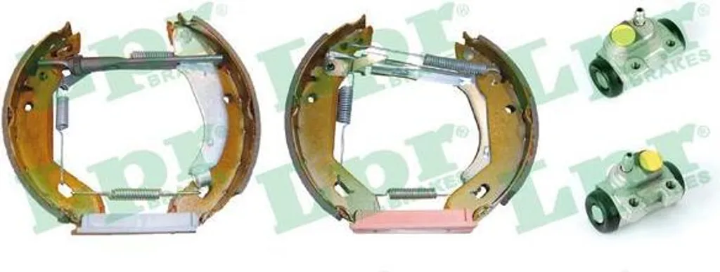 Mâchoires de frein à tambour arrière pour Peugeot 306 et Citroën ZX