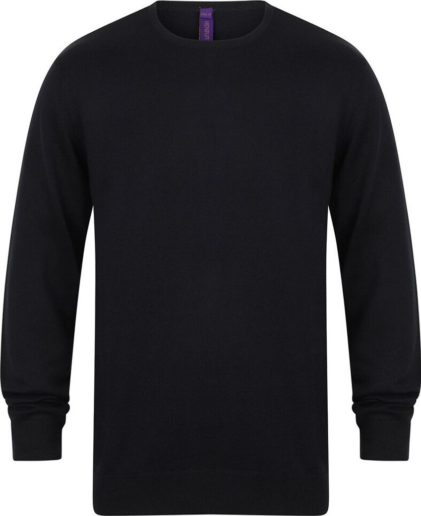 Henbury - Sweatshirt Rundhalsausschnitt für Herren PC5863 (4XL) (Marineblau)