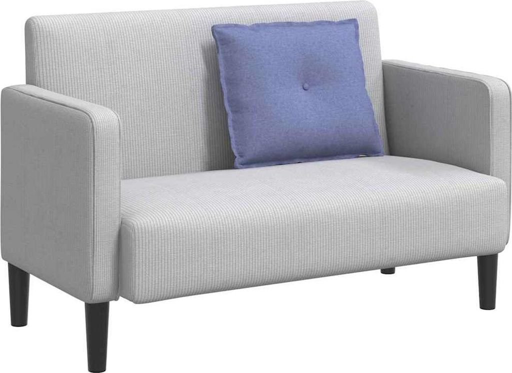 Langlebige Rückenkissen Jeans blau 60 x 19 x 50cm Stoff - Dekokissen Möbel432418 - Dekokissen