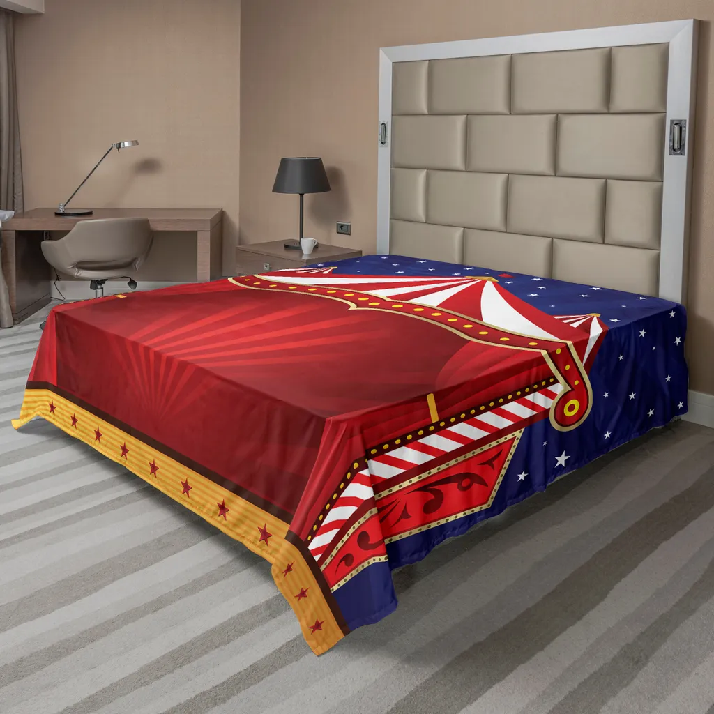 Drap de lit scène de spectacle pour chambre d'enfant, tissu doux 260 cm