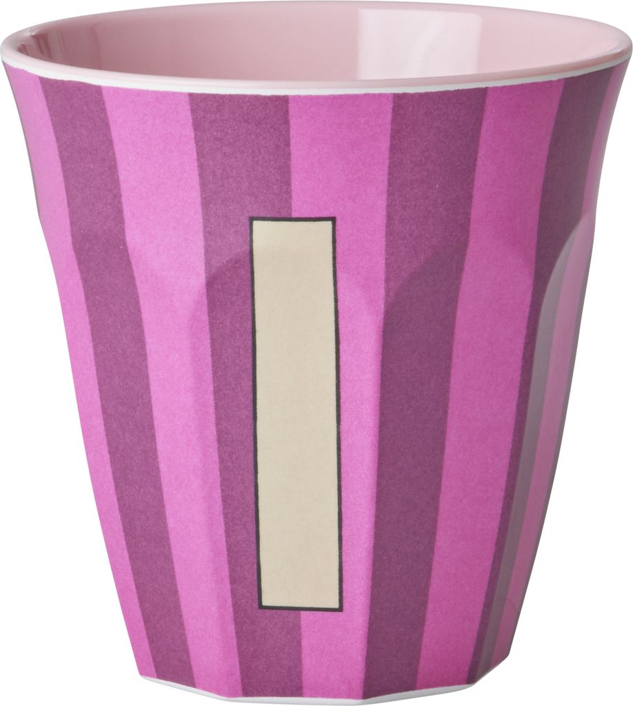 Rice Becher - ROSA/PINK/LILA Buchstabe I
