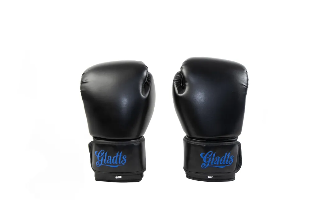 Gants de boxe en cuir haute qualité Gladts Classic avec logo brodé