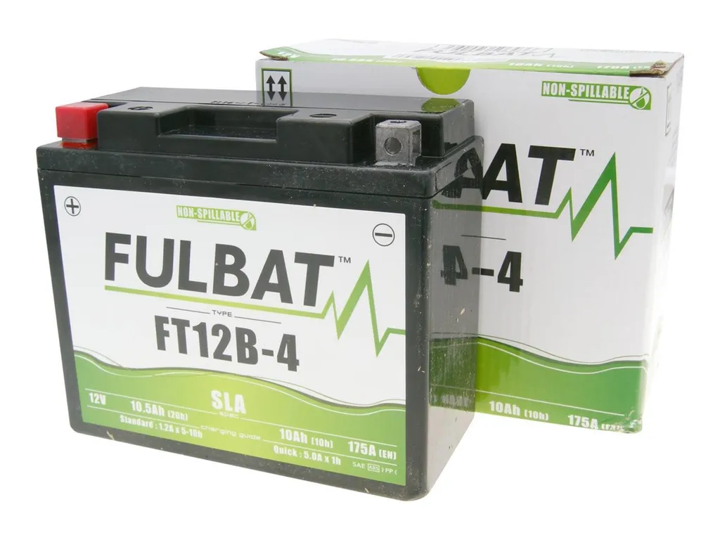 Batteria Moto FULBAT FT12B-4 GEL (YT12B-4) 12V 10Ah | Offerta Speciale