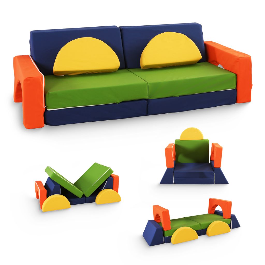 Kanapa Sofa dla dzieci piankowa - Zestaw klocków Zdjęcie produktu 