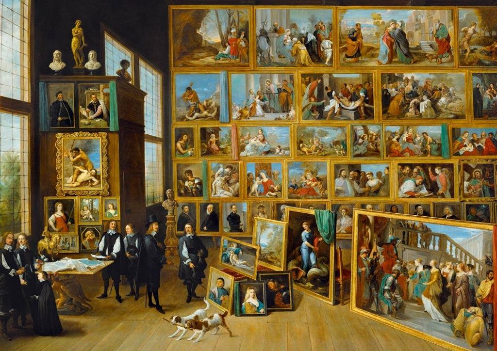 Bluebird Puzzle Puzzle David Teniers the Younger - Kunstsammlung Leopold Wilhelm 1000 Teile