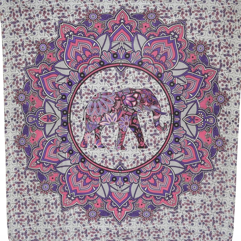 Orientalhaus Mandala Baumwolle Tagesdecke XXL Ethno Batik Produktbild 