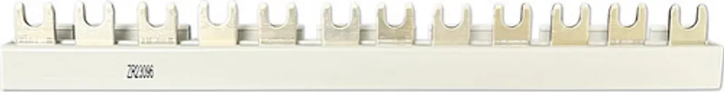Rail Hager KDS563A pour Tableau Électrique 12 Modules - Alimentation 63A Phase - 2
