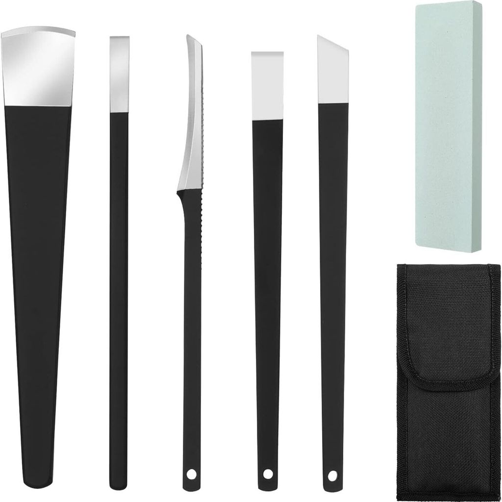 6 Stück Pediküre Messer Kits eingewachsene Zehennägel Werkzeuge Professionelle Fußreparatur-Set mit scharfer Klinge Hornhautentfernung Pedikür...
