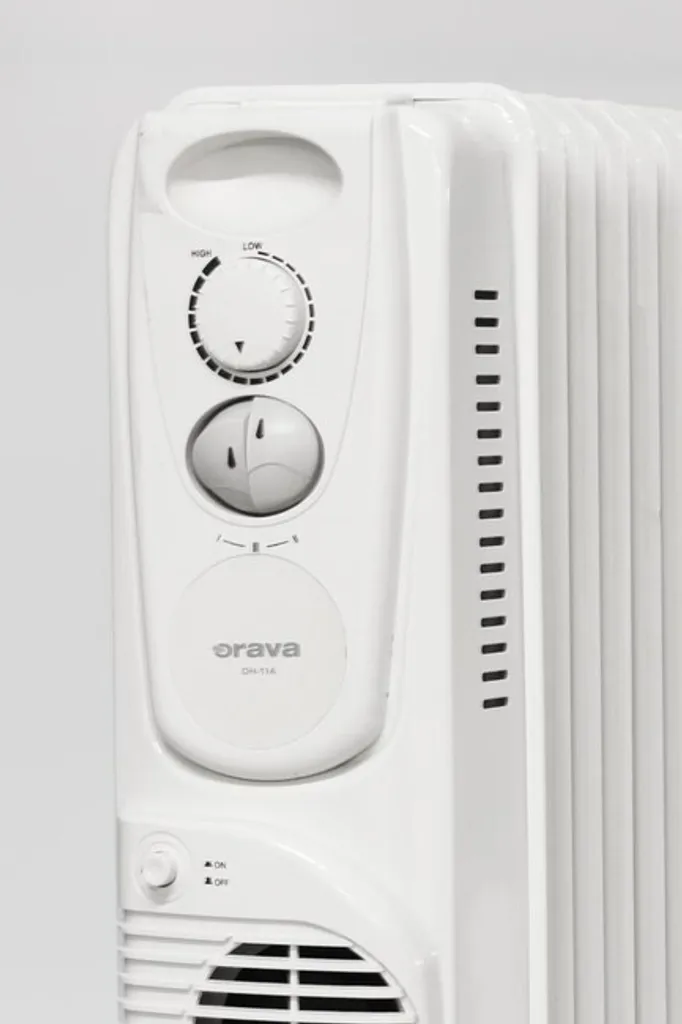 Radiateur bain d'huile Orava OH-11A 2500W blanc avec 3 puissances - 4