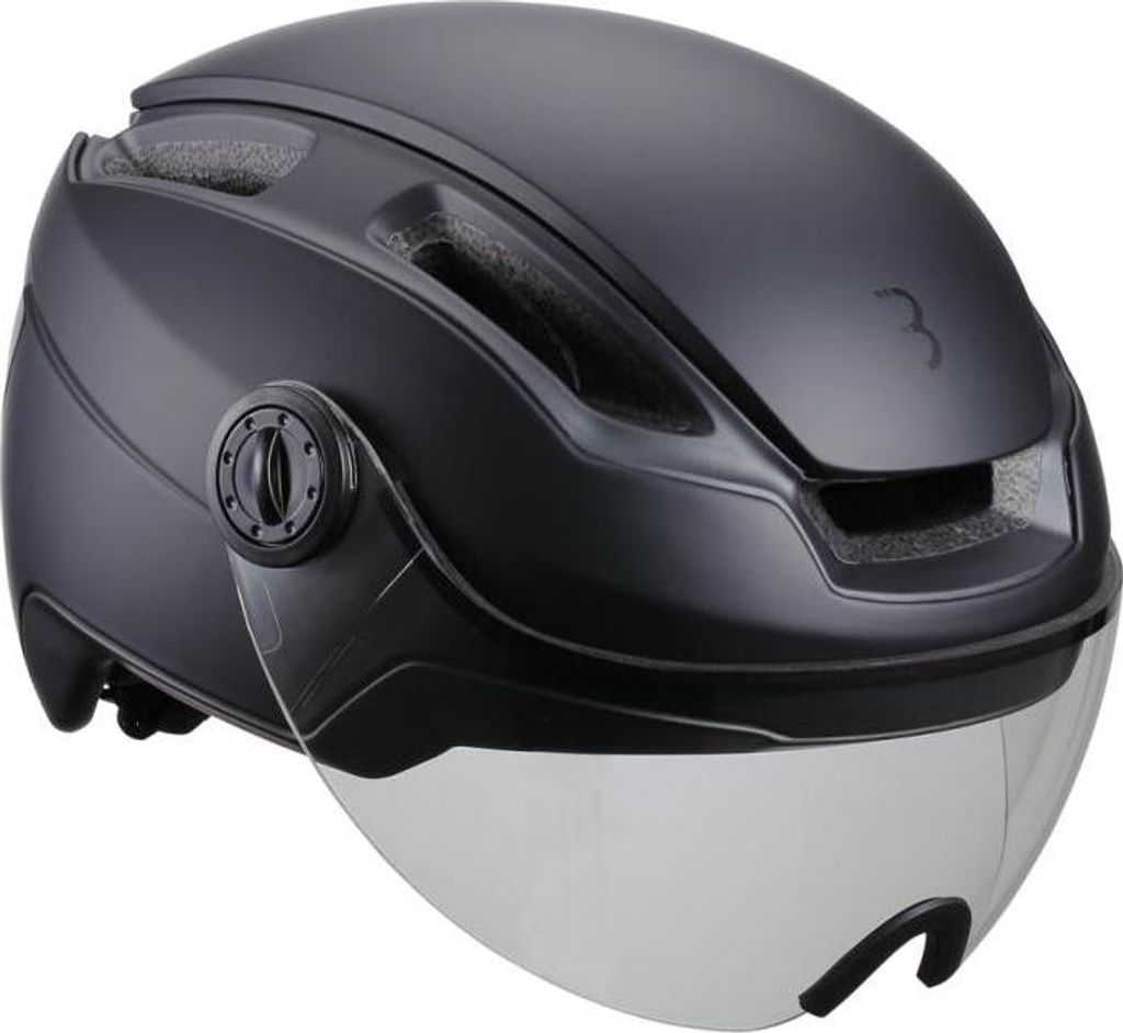 BBB Cycling Indra Face Shield Helm M matt schwarz - sicherer E-Bike- und Fahr...